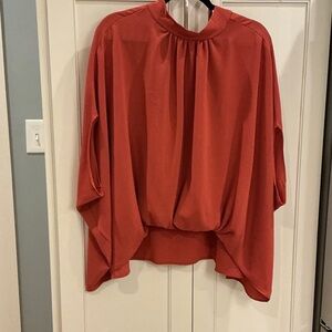 Ladies caftan style 3/4 sleeve blouse. Size medium.